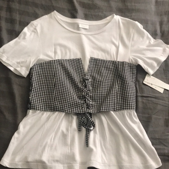 Nordstrom Tee shirt with built in vest - Picture 1 of 2